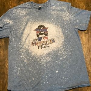 All American Mama Bleached Tee